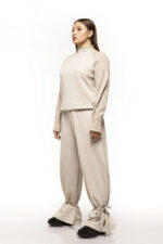 Raglan Studded Top & Tie Down Pants - Image 2