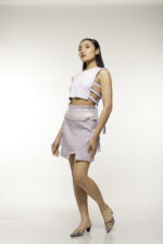 Tweed Fringed Skirt - Image 4