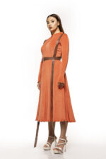 Reversible Coral Dress - Image 2