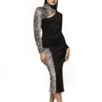 Dresses Black dress part wear dress for women stylish black dress