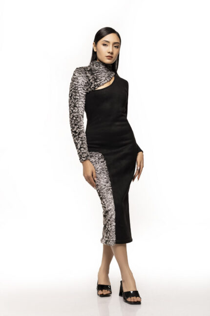 Dresses Black dress part wear dress for women stylish black dress