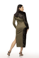 Black Cut Out Dress - Image 2