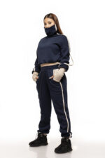 Dropped Shoulder Sweatshirt & Fleece Joggers