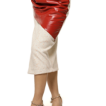 leather skirt wrap skirt leather wrap skirt Skirts