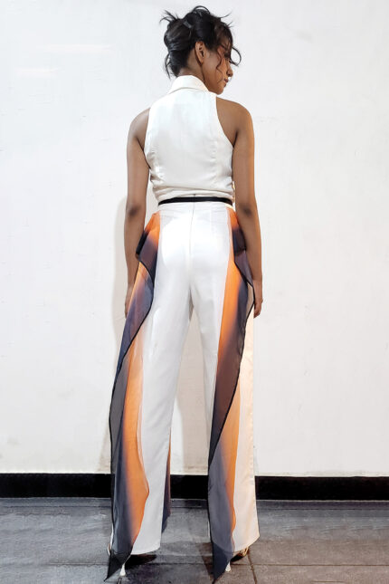 Ombre Paneled Trousers