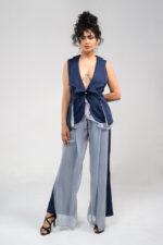 Georgette Panel Trousers - Image 7