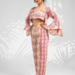 formal trousers formal trousers for women trouser with side pleats reversible top crop top full sleeves