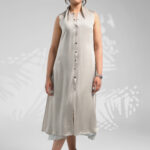 In-built Collar Dress