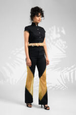 Organza Studded Trousers - Image 4