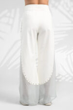 Organza Side Panel Trousers - Image 9