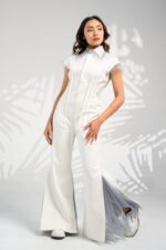 Expandable Flare Jumpsuit - Image 6
