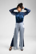 Georgette Panel Trousers - Image 3