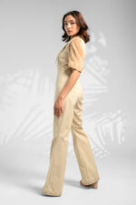 Studded long collar jumpsuit - Image 4