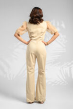 Studded long collar jumpsuit - Image 6